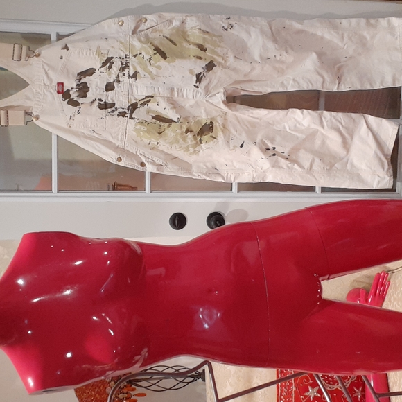 Dixie splattered overalls - Picture 2 of 9